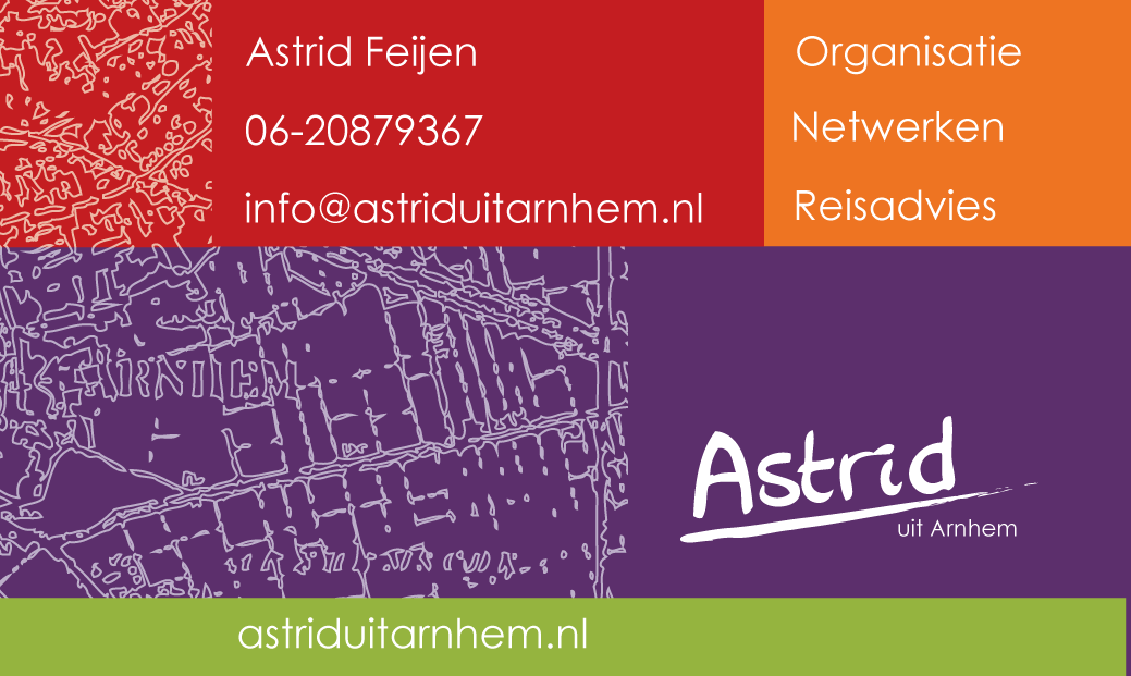 Visitekaart | Astrid uit Arnhem